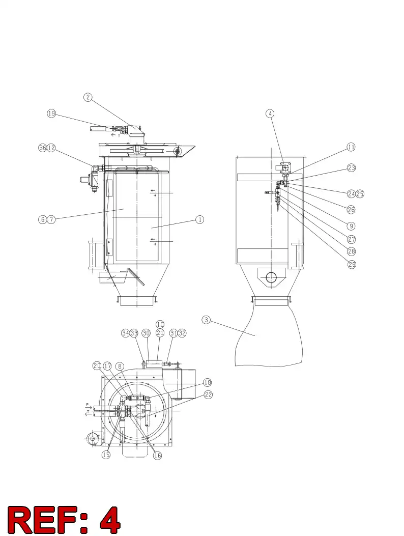 88627509 886 275 09 CLEANING VALVE 12V - Sandvik Technical Drawing