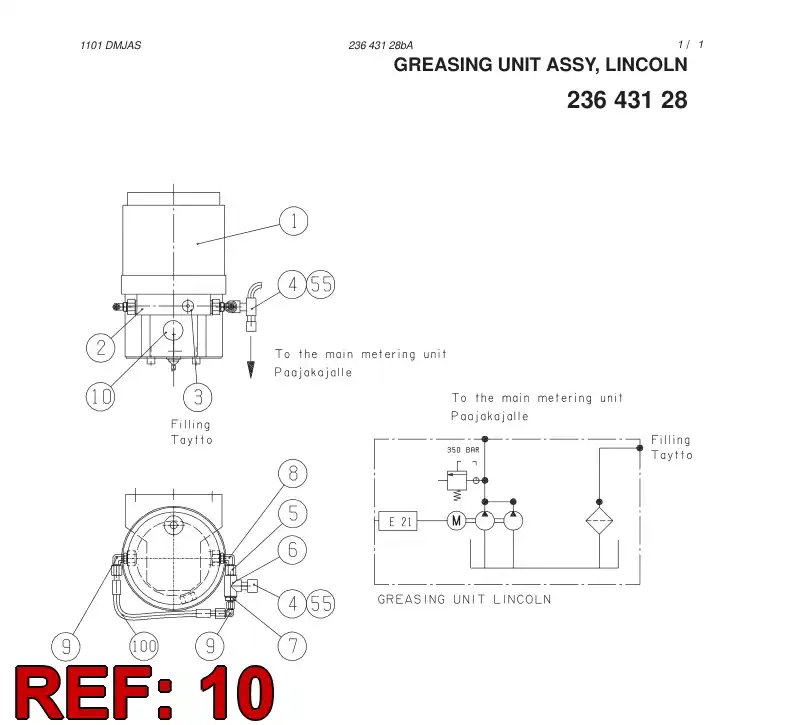 88628499 886 284 99 PRINTED CIRCUIT BOARD - Sandvik Technical Drawing