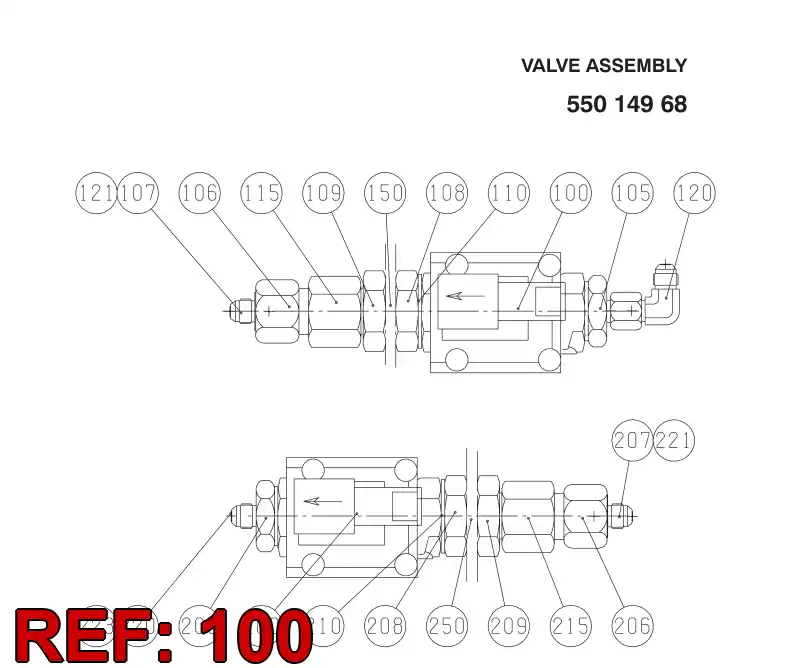88630729 886 307 29 2/2-FLAT PISTON SOLENOID VALVE - Sandvik Technical Drawing