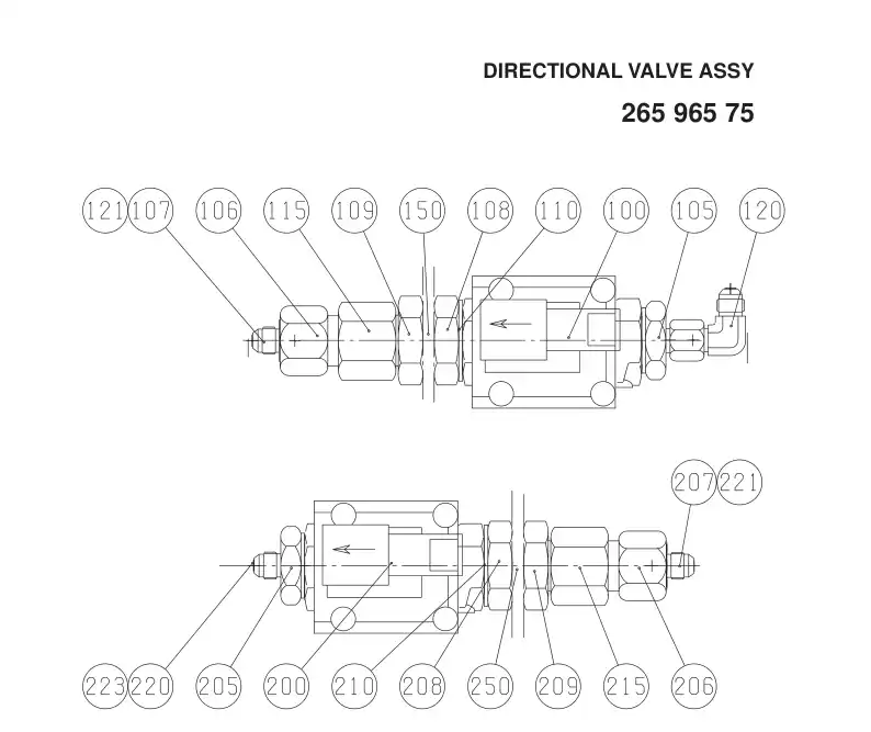 88630859 886 308 59 REPAIR KIT - Sandvik Technical Drawing