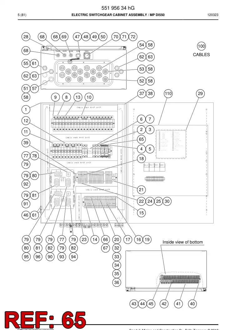 88636789c 886 367 89c Relay, Time - Sandvik Technical Drawing