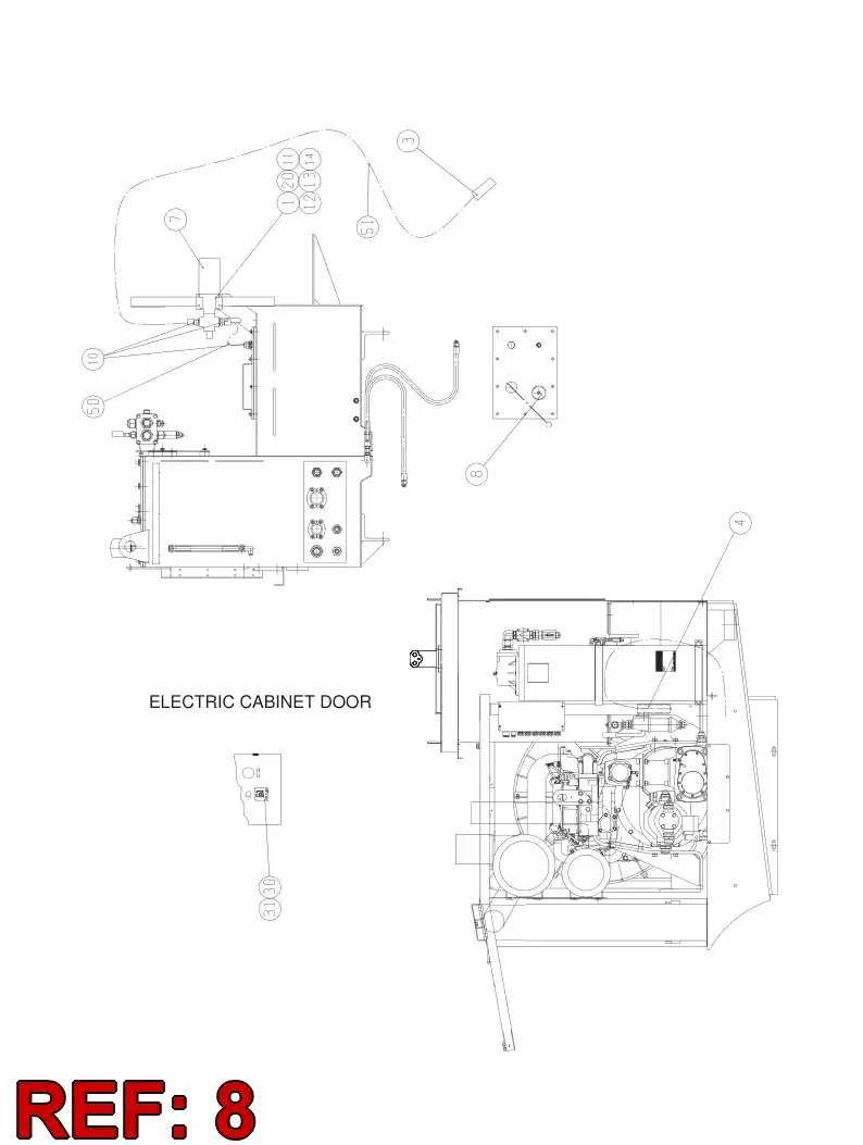 88638009 886 380 09 LEVEL SWITCH - Sandvik Technical Drawing
