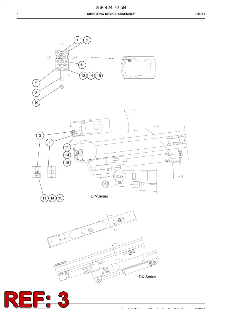 88640199a 886 401 99a Angle sensor - Sandvik Technical Drawing
