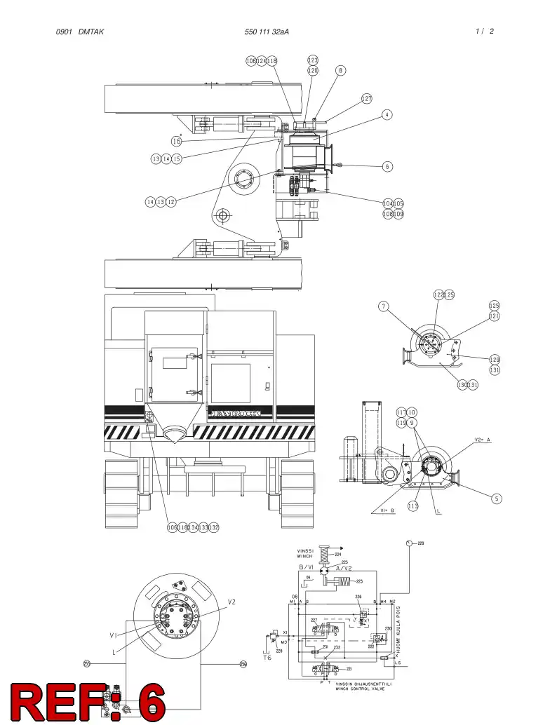 88640759 886 407 59 WIRE ROPE - Sandvik Technical Drawing