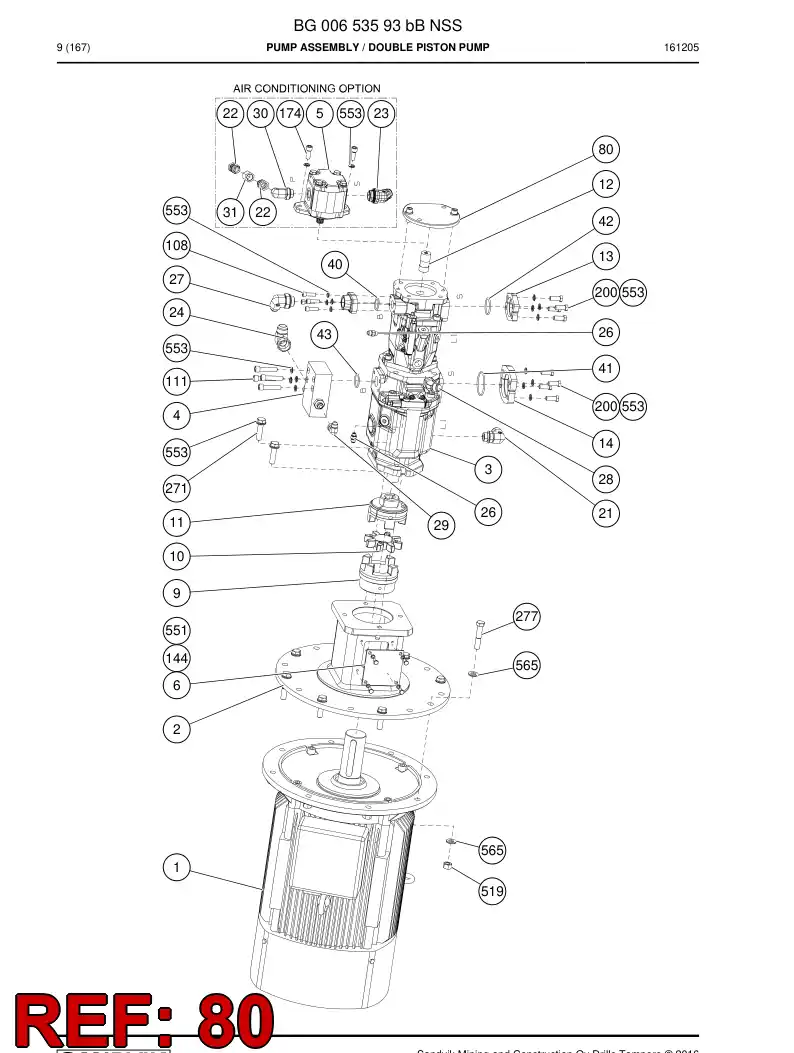 88642929 886 429 29 Cover - Sandvik Technical Drawing