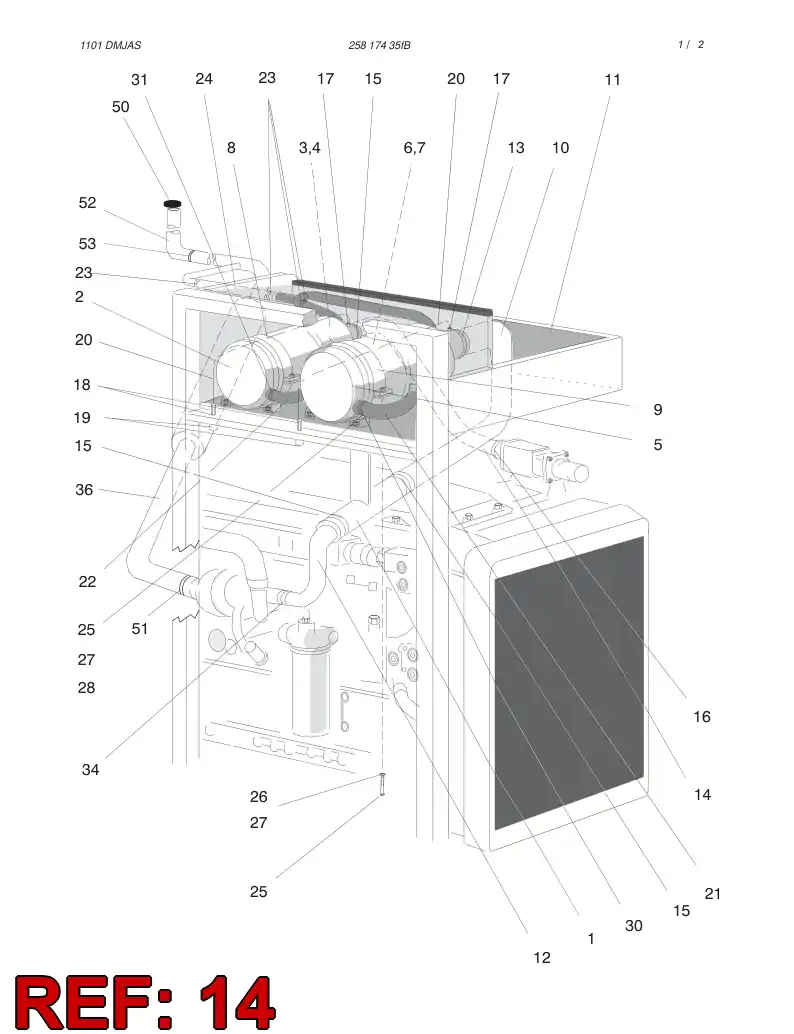 88653689 886 536 89 ELBOW - Sandvik Technical Drawing