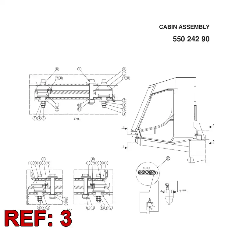 88664469 886 644 69 HEX. SOCKET HEAD CAP SCREW - Sandvik Technical Drawing