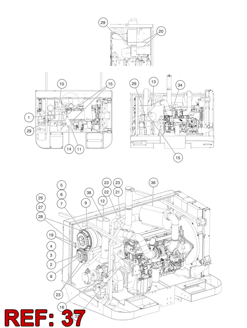 88666229 886 662 29 HOSE - Sandvik Technical Drawing