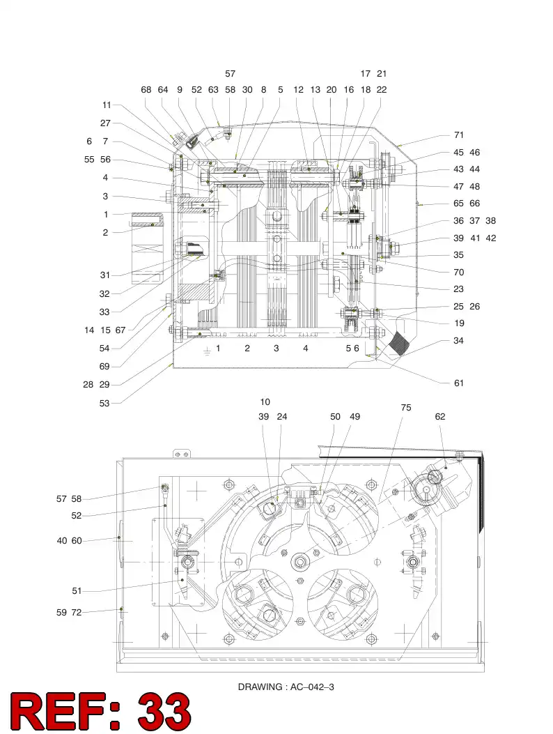 88668529 886 685 29 BUSHING - Sandvik Technical Drawing