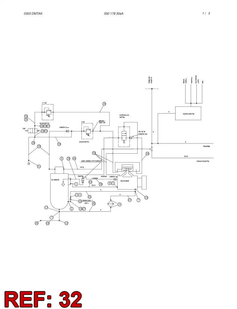 88670209 886 702 09 ADAPTER (HYDRAULIC) - Sandvik Technical Drawing