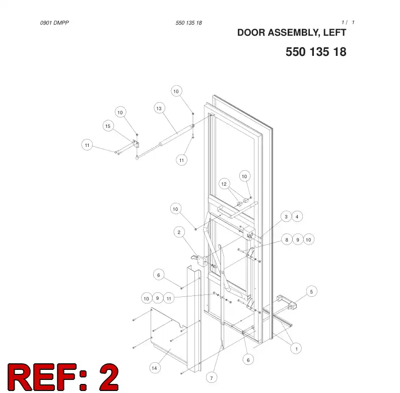 88671469 886 714 69 LOCK - Sandvik Technical Drawing