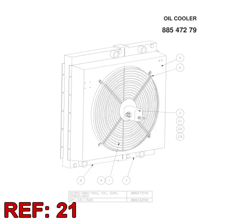 88681649 886 816 49 SEAL KIT - Sandvik Technical Drawing
