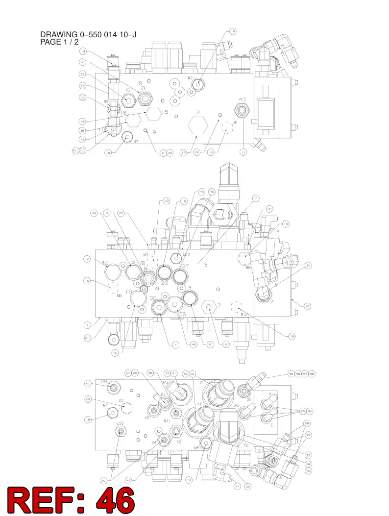 88683009 886 830 09 PLUG - Sandvik Technical Drawing