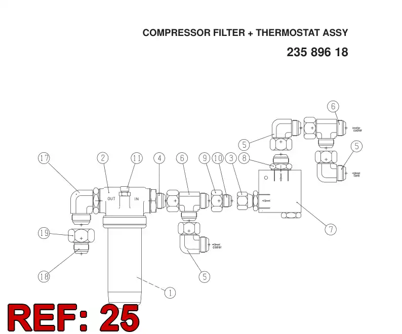 88683259 886 832 59 THERMOSTAT CARTRIDGE - Sandvik Technical Drawing