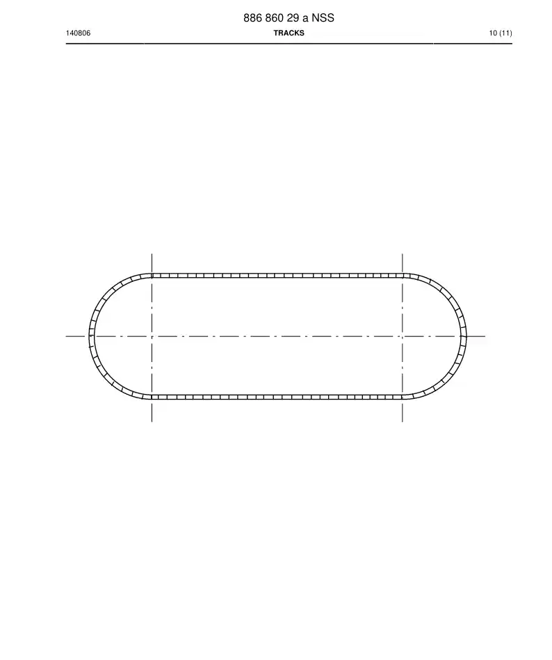 88686029a 886 860 29a TRACKS - Sandvik Technical Drawing