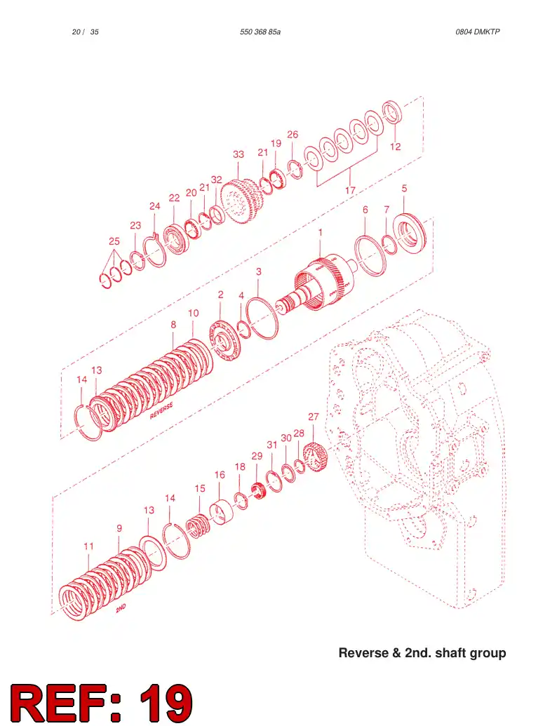 88687609 886 876 09 BEARING - Sandvik Technical Drawing