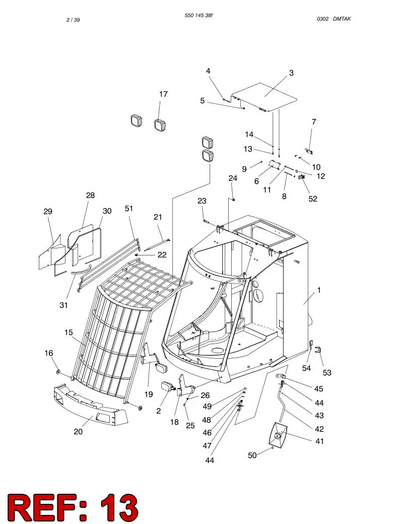 88701079 887 010 79 ANCHOR SCREW - Sandvik Technical Drawing