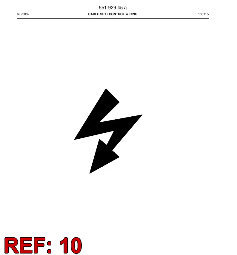 88709329a 887 093 29a Cable, Screened - Sandvik Technical Drawing
