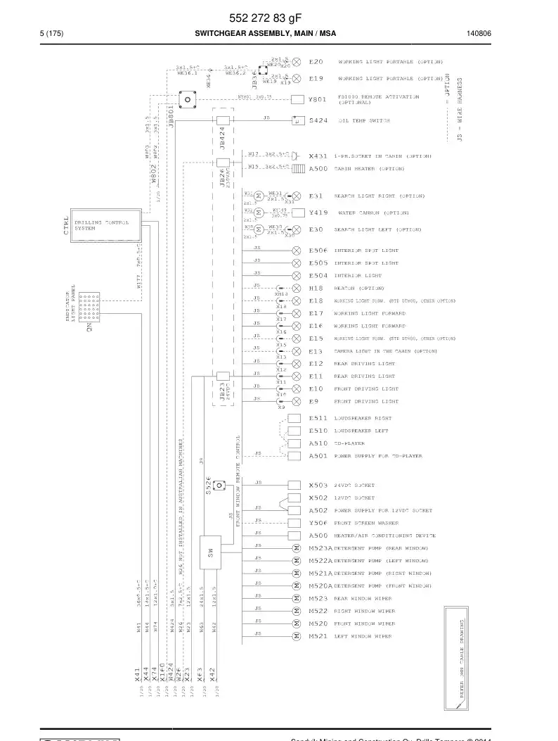 88709739 887 097 39 Bushing - Sandvik Technical Drawing