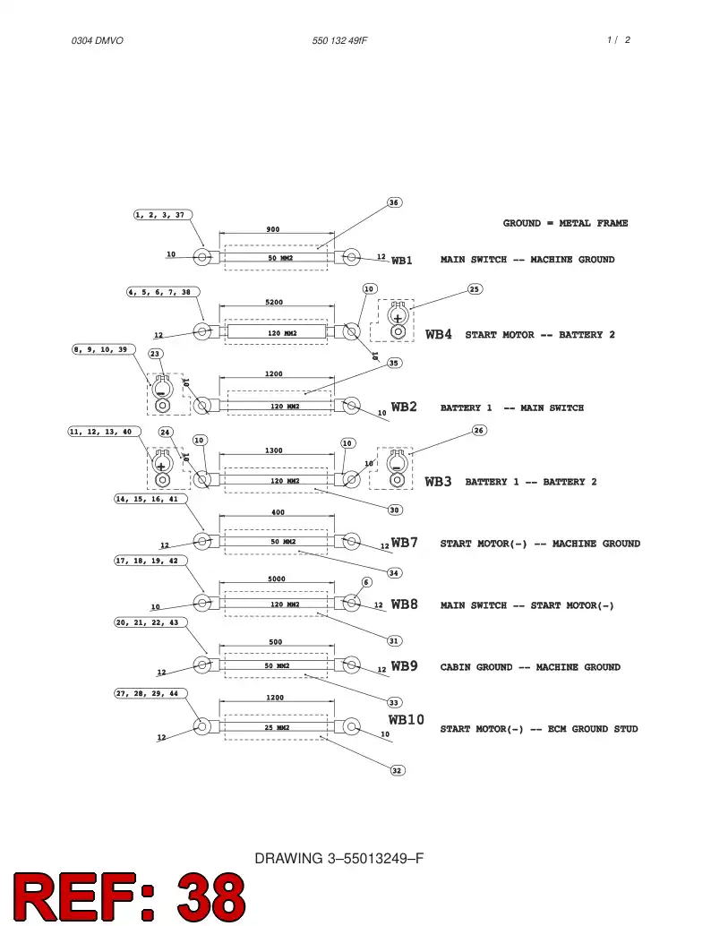 88710119 887 101 19 SHRINK PLASTIC PIPE - Sandvik Technical Drawing