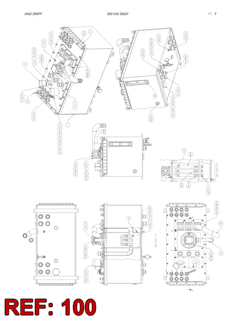 88715989 887 159 89 STUD M10X30 - Sandvik Technical Drawing