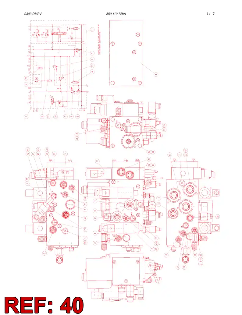 88716459 887 164 59 PRESSURE TRANSMITTER - Sandvik Technical Drawing
