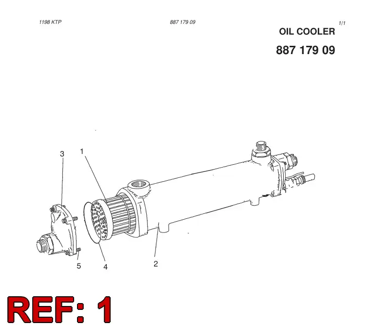 88718909 887 189 09 TUBESTACK - Sandvik Technical Drawing