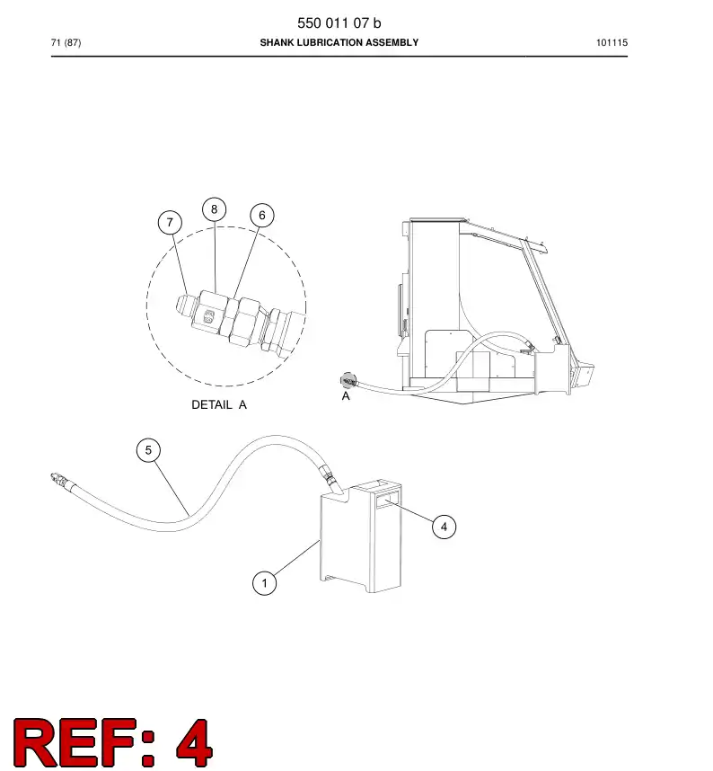 88725629a 887 256 29a OILSEPARATOR - Sandvik Technical Drawing