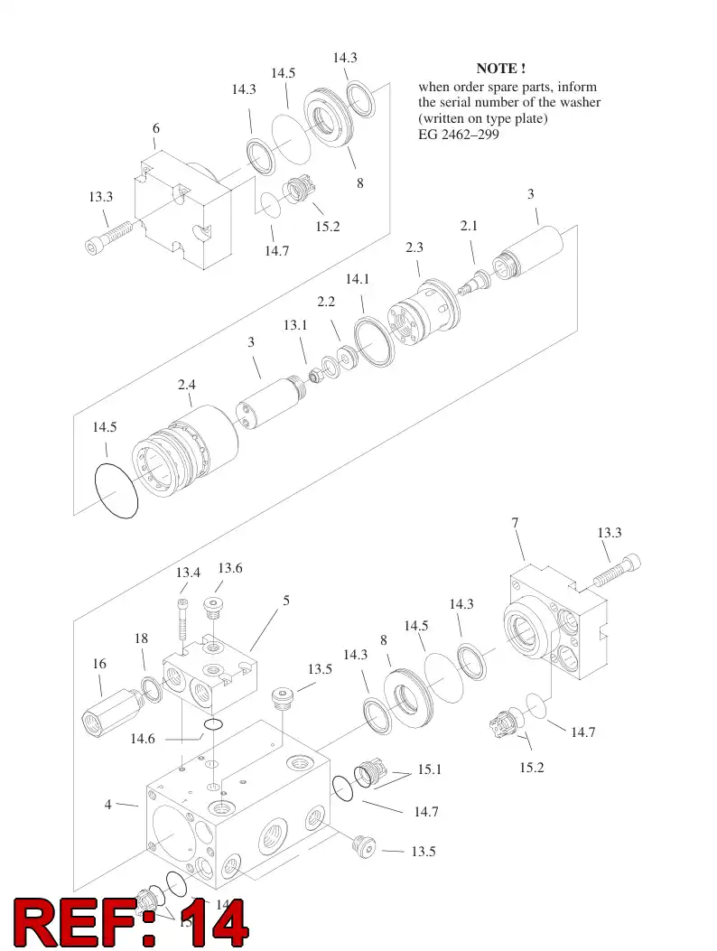 88727519 887 275 19 SEAL SET - Sandvik Technical Drawing