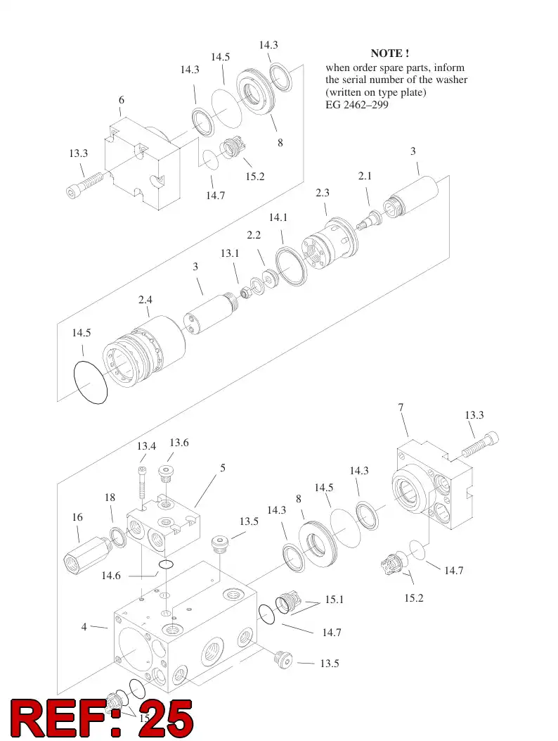 88727779 887 277 79 WATERPRESSURE / FREE CIRCULATION VALVE - Sandvik Technical Drawing
