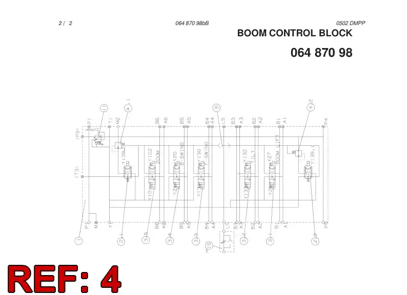 88764069 887 640 69 PRESSURE COMPENSATOR - Sandvik Technical Drawing