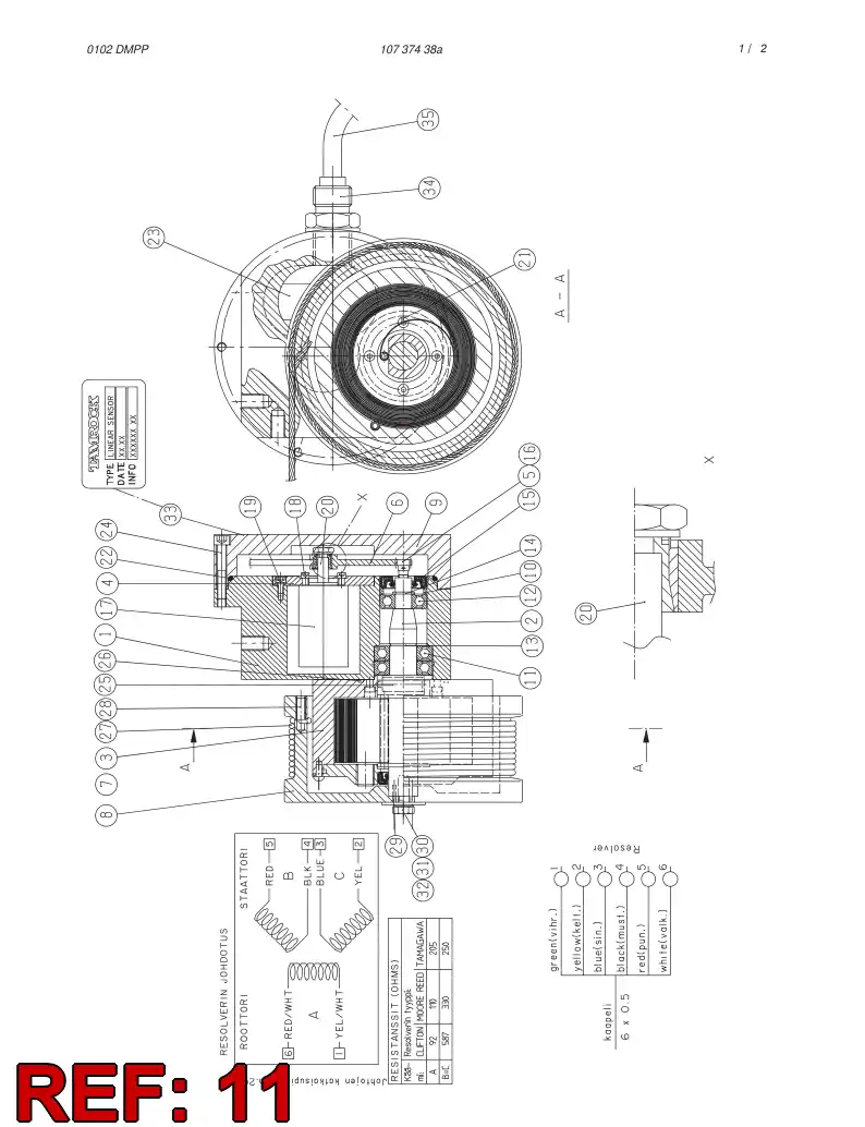 88767099 887 670 99 DEEP GROOVE BALL BEARING - Sandvik Technical Drawing