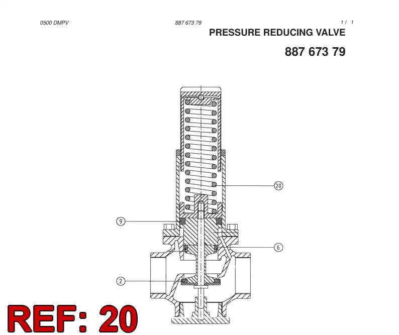 88767529 887 675 29 SPRING - Sandvik Technical Drawing