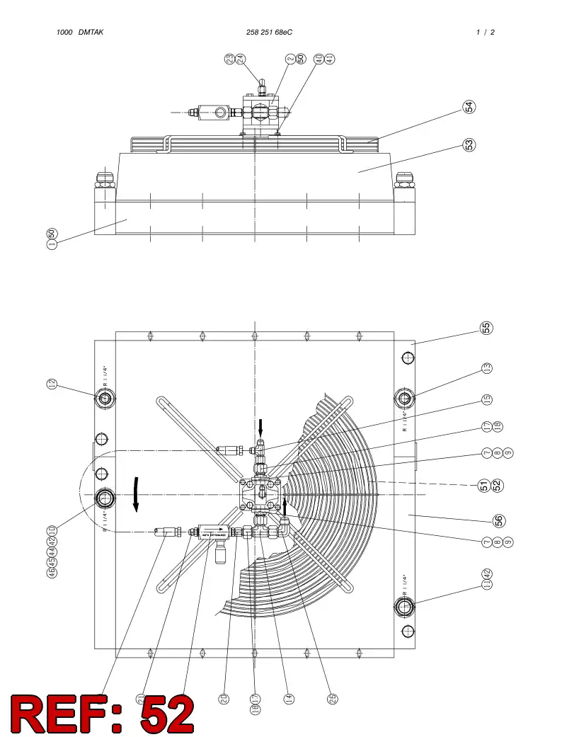 88769679 887 696 79 BLADE - Sandvik Technical Drawing