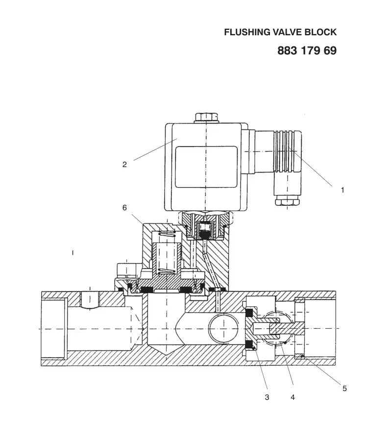 88770749 887 707 49 CHECK VALVE KIT - Sandvik Technical Drawing