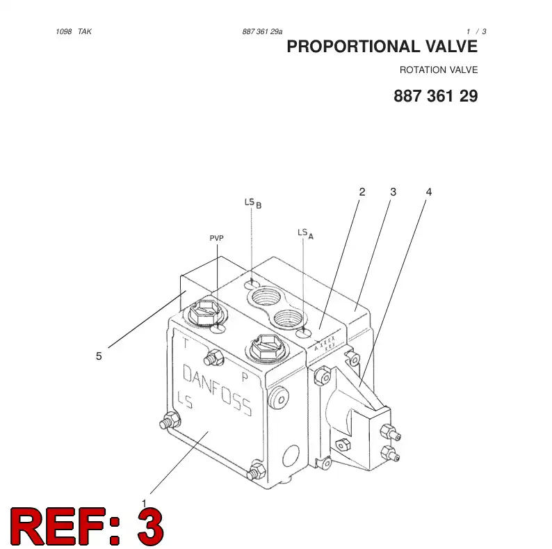 88781409 887 814 09 Plate, End - Sandvik Technical Drawing