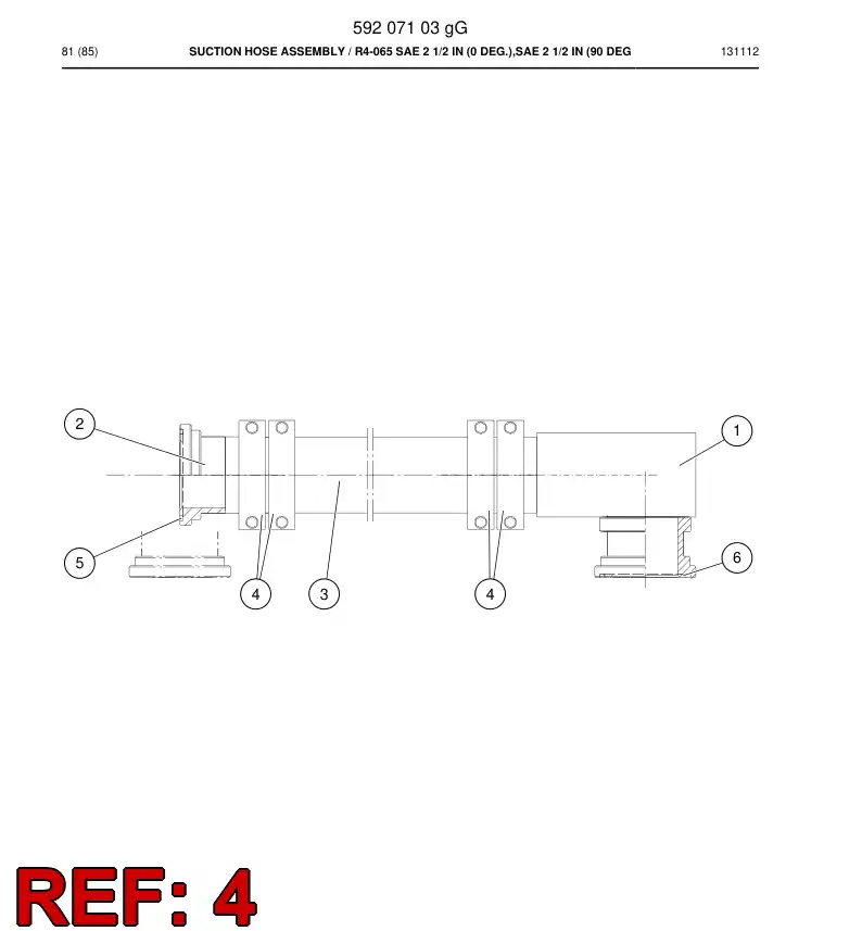 887 824 09a ABRAZADERA, HOSE - drawing