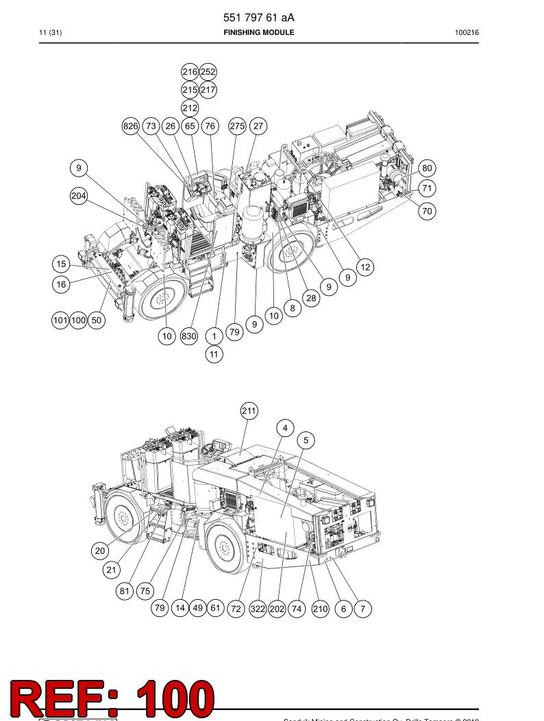 88790679a 887 906 79a Sign set - Sandvik Technical Drawing