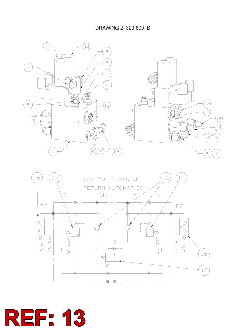 88801519 888 015 19 CHECK VALVE - Sandvik Technical Drawing