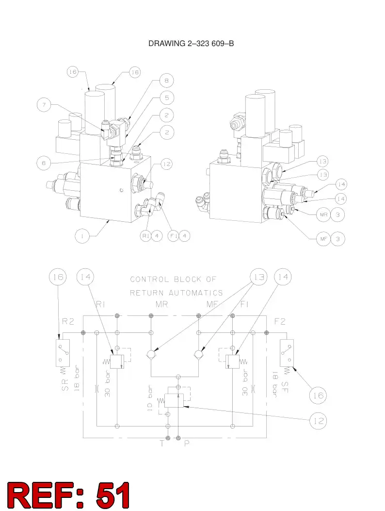 88801809 888 018 09 SEAL KIT - Sandvik Technical Drawing