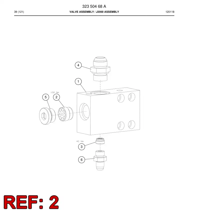88803669a 888 036 69a VLVULA, RETENO - Sandvik Technical Drawing