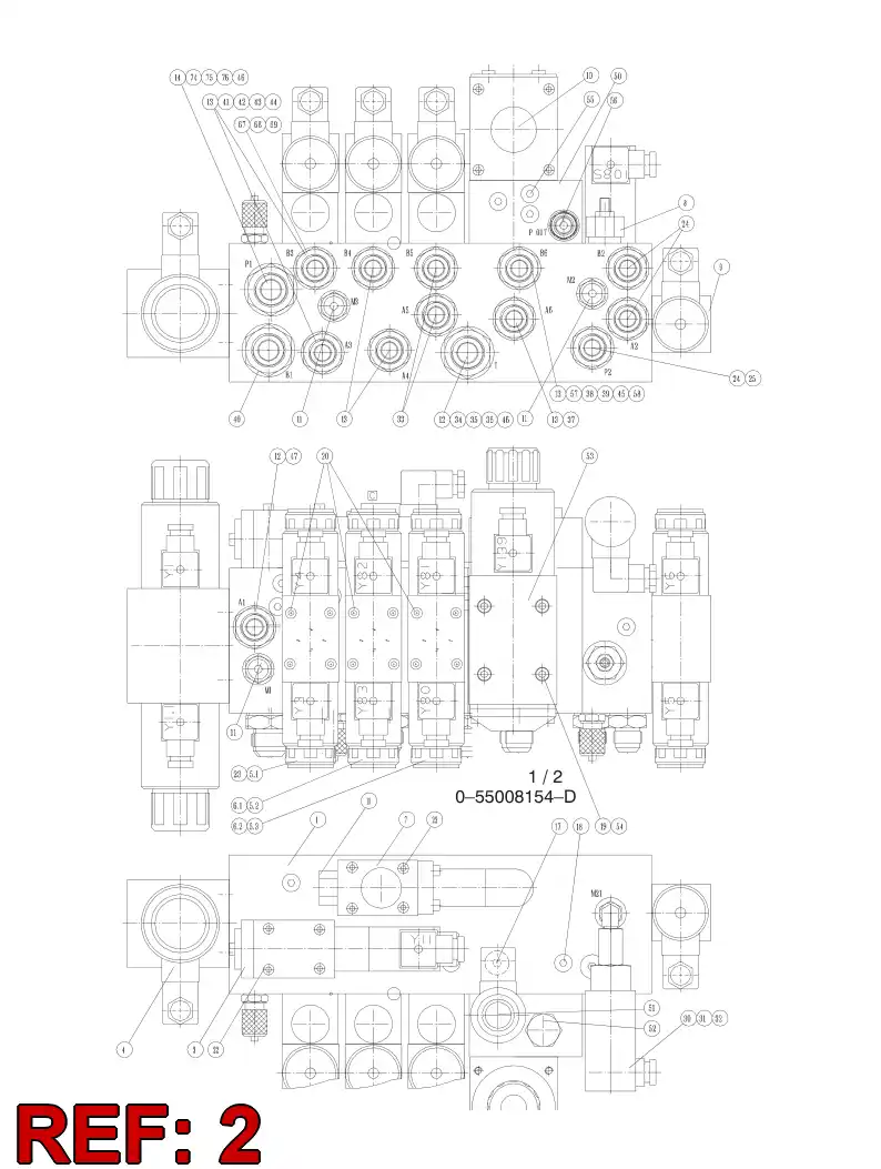 88803799 888 037 99 VLVULA, RETENO - Sandvik Technical Drawing