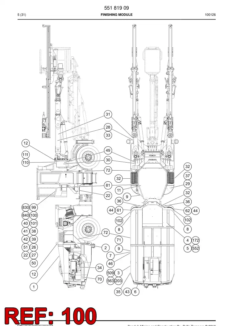 88813289a 888 132 89a SIGNS - Sandvik Technical Drawing