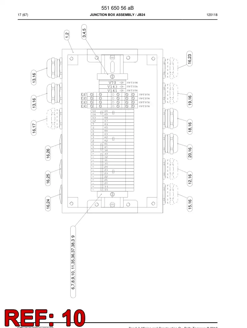 88814449c 888 144 49c Label, Identification - Sandvik Technical Drawing