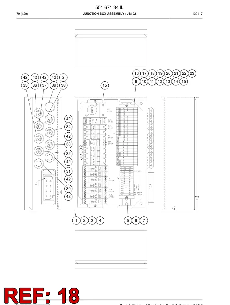 88814729c 888 147 29c Label, Identification - Sandvik Technical Drawing