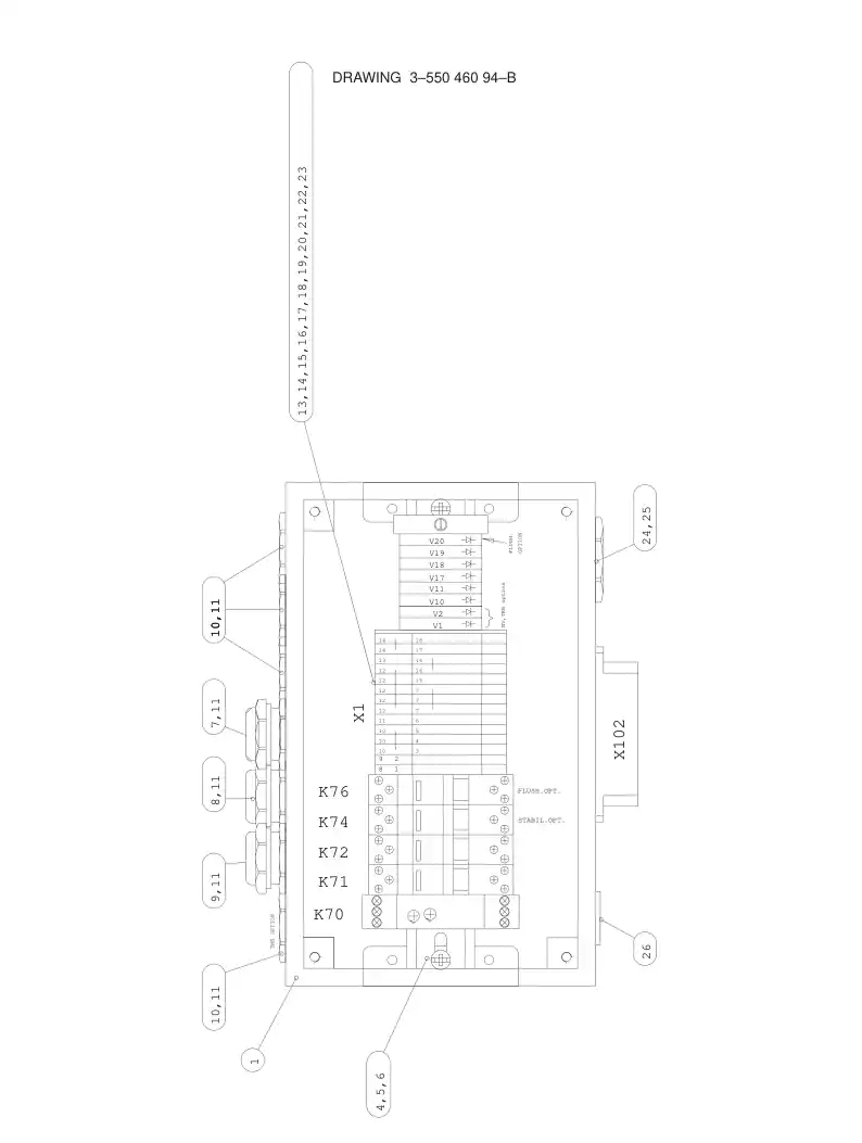 88815459 888 154 59 Relay, Time Delay, Off - Sandvik Technical Drawing