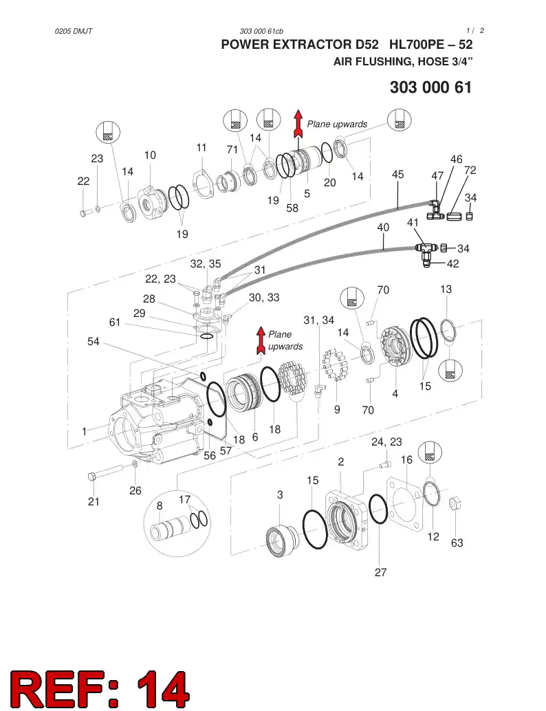 88818359 888 183 59 SEAL - Sandvik Technical Drawing
