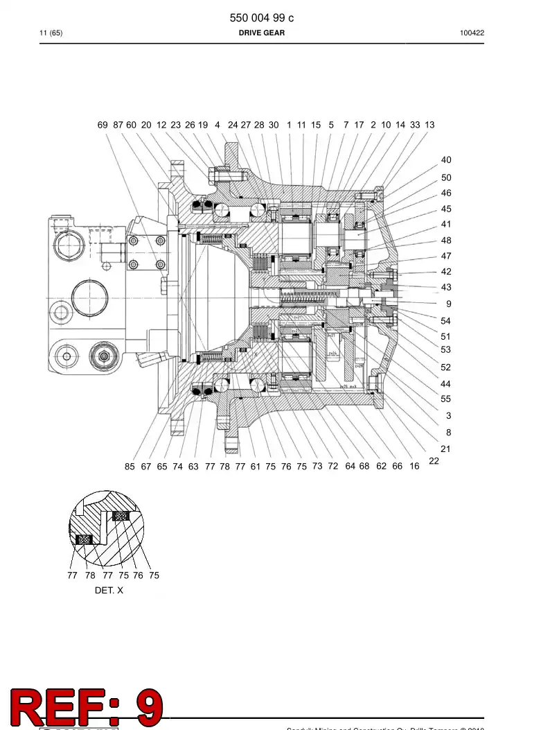 888 228 69a Roller - drawing