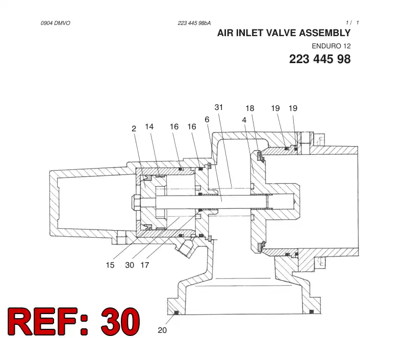 89544839 895 448 39 SPRING - Sandvik Technical Drawing