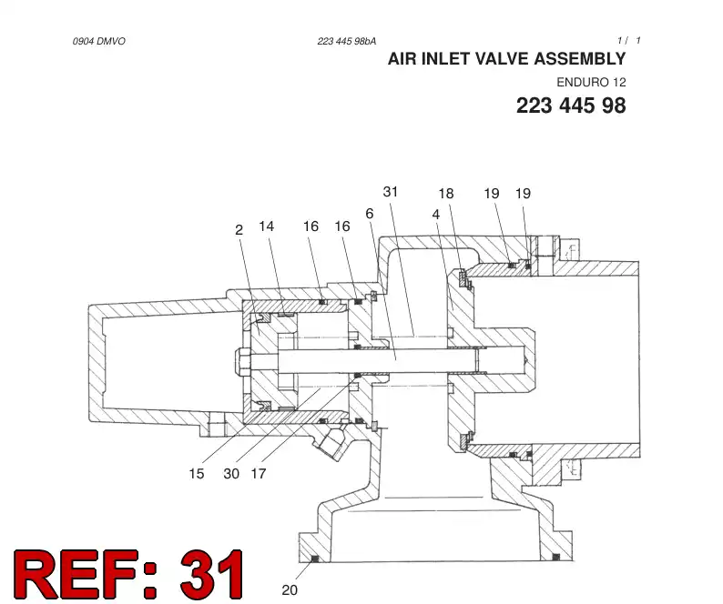 89544969 895 449 69 SPRING - Sandvik Technical Drawing